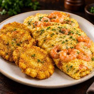 Omellette de Camarón
