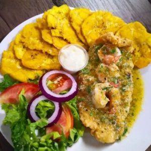 Filete de Pescado al Ajillo